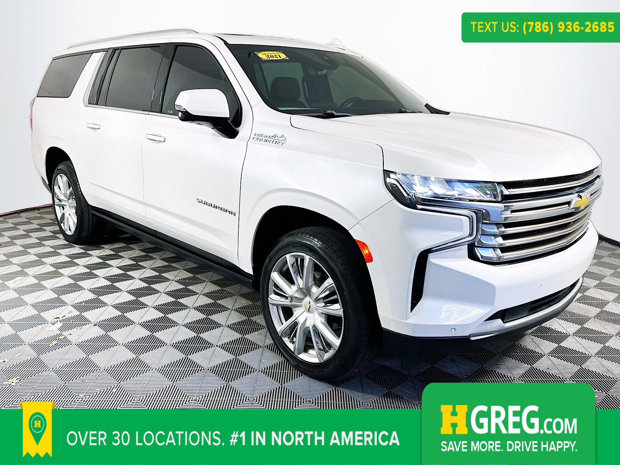 Used 2021 Chevrolet Suburban High Country