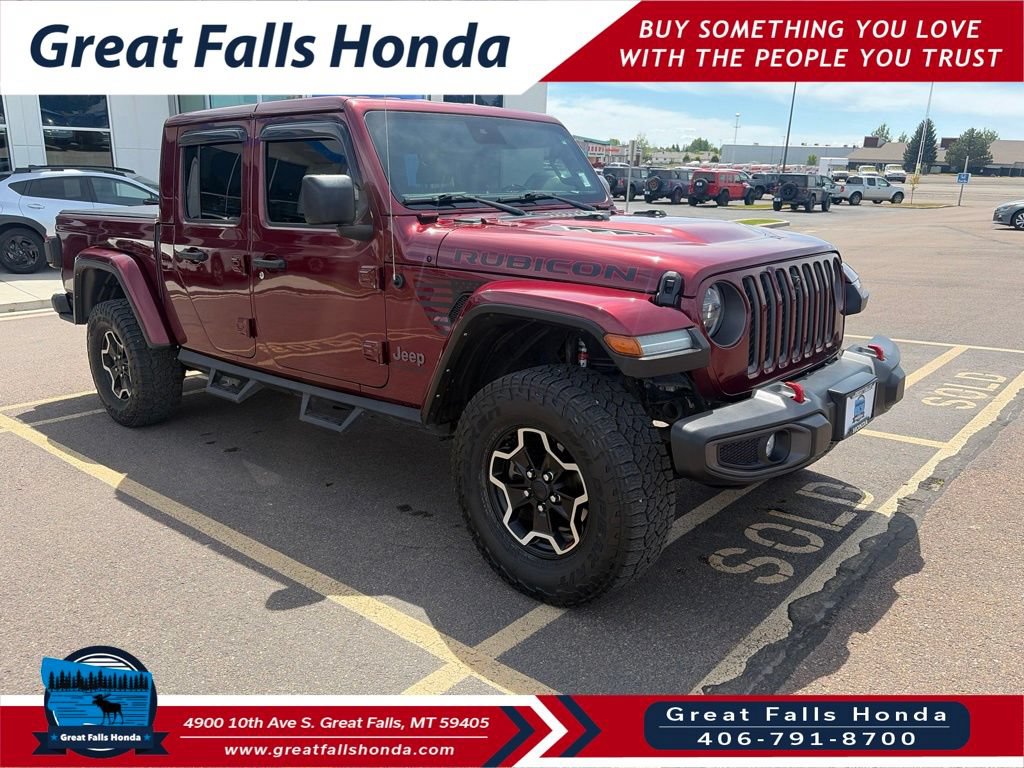 Used 2021 Jeep Gladiator Rubicon AWD/4WD image 1