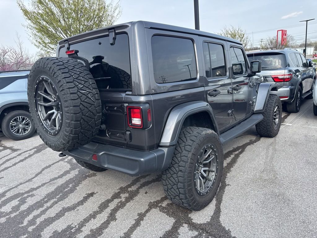 Used 2021 Jeep Wrangler Unlimited Sahara w/ Uconnect 4C Nav & Sound Group image 43