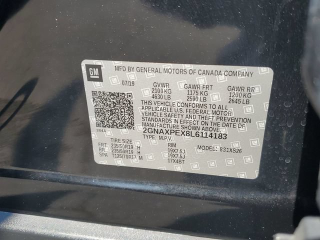 Certified 2020 Chevrolet Equinox Premier FWD image 32