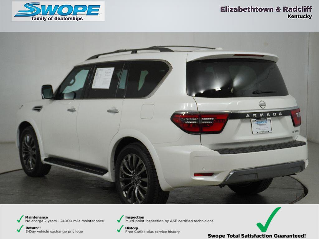 Used 2024 Nissan Armada Platinum w/ Captain's Chairs Package image 6