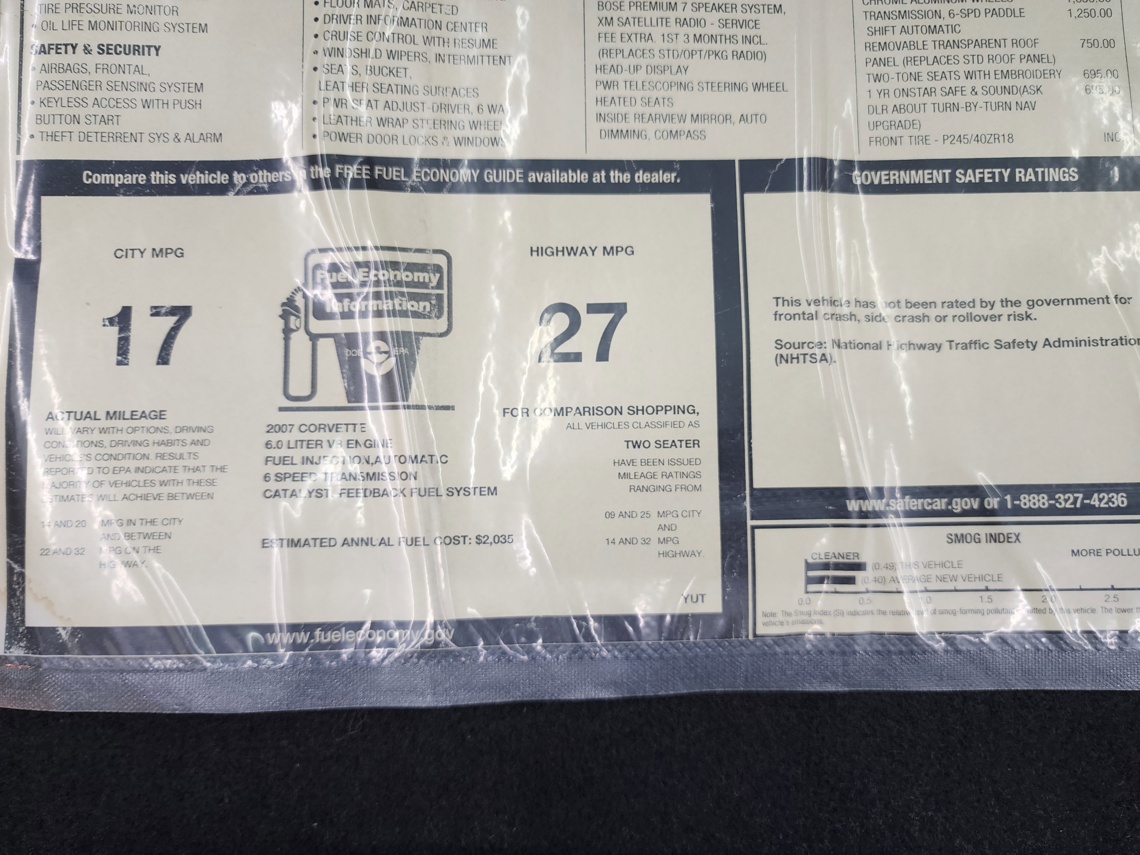 Used 2007 Chevrolet Corvette Coupe w/ Preferred Equipment Group image 30