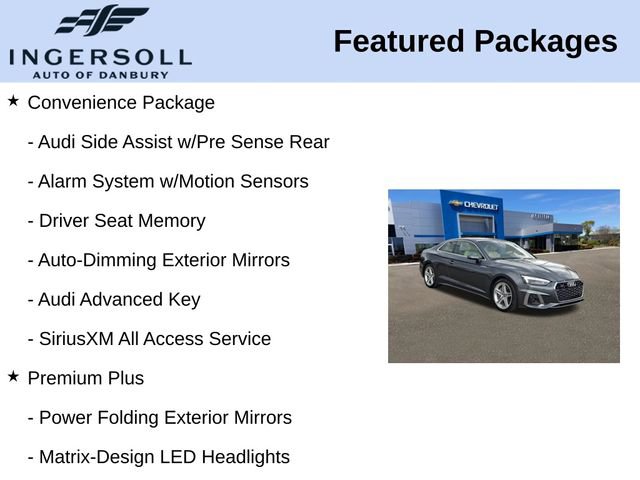 Used 2020 Audi A5 2.0T Premium Plus w/ Premium Plus AWD/4WD image 15