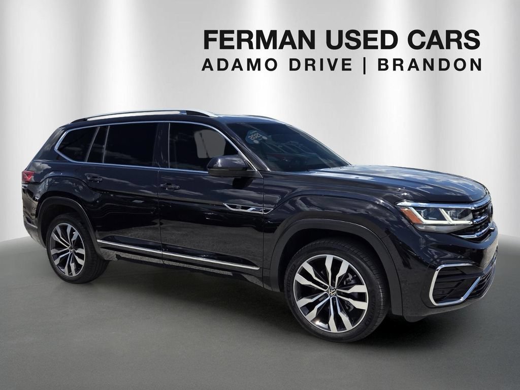 Used 2021 Volkswagen Atlas SEL Premium AWD/4WD video 1