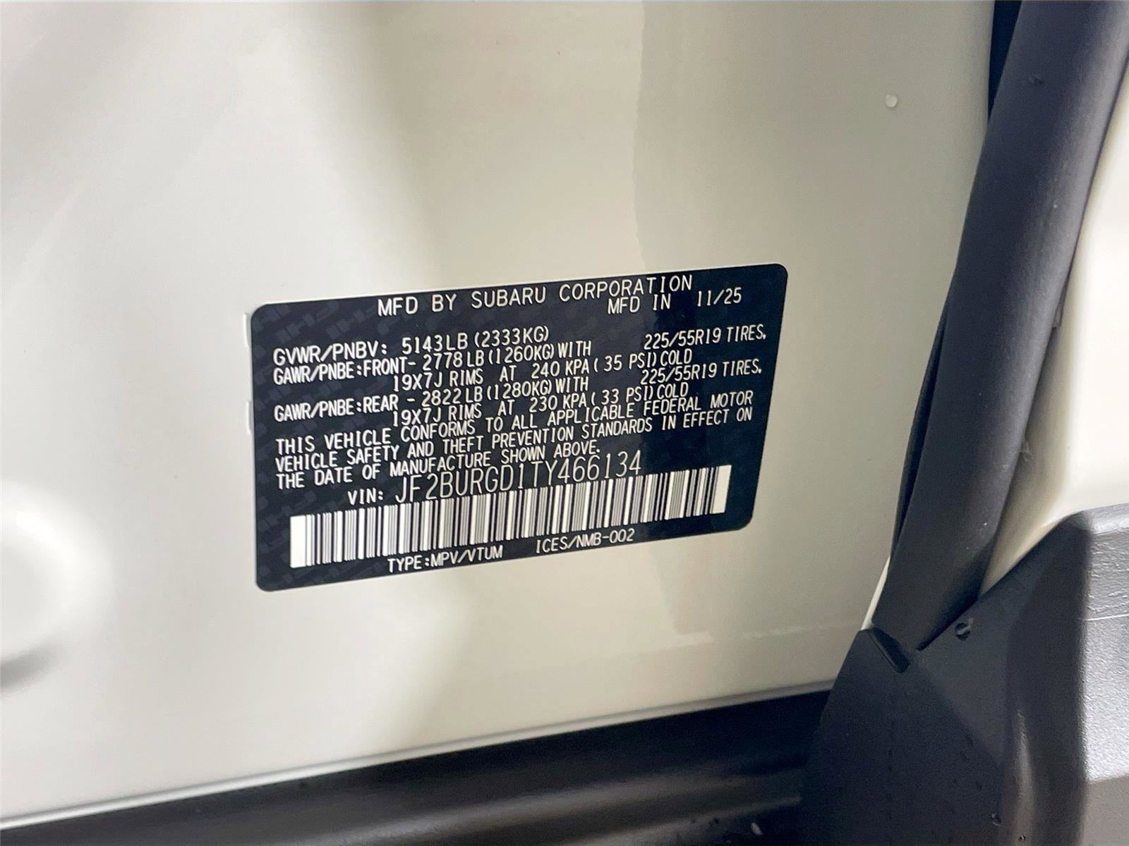 New 2026 Subaru Outback Limited XT image 34