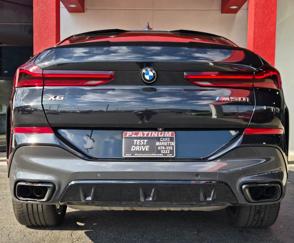 Used 2021 BMW X6 M50i w/ Executive Package AWD/4WD image 9