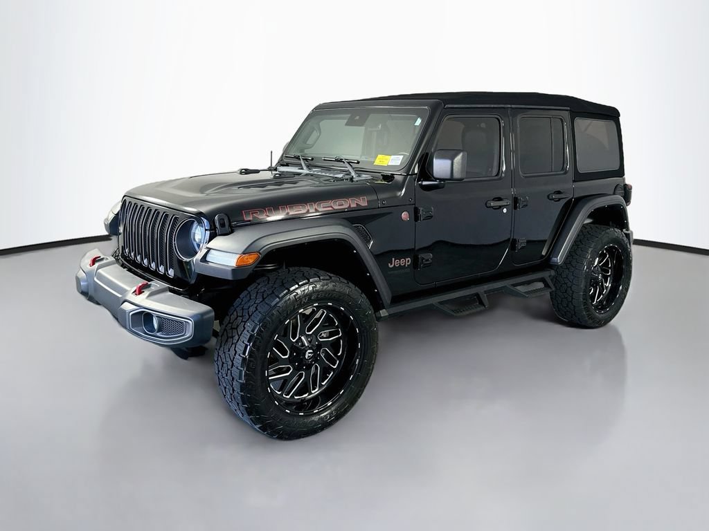 Used 2022 Jeep Wrangler Unlimited Rubicon w/ LED Lighting Group AWD/4WD image 3