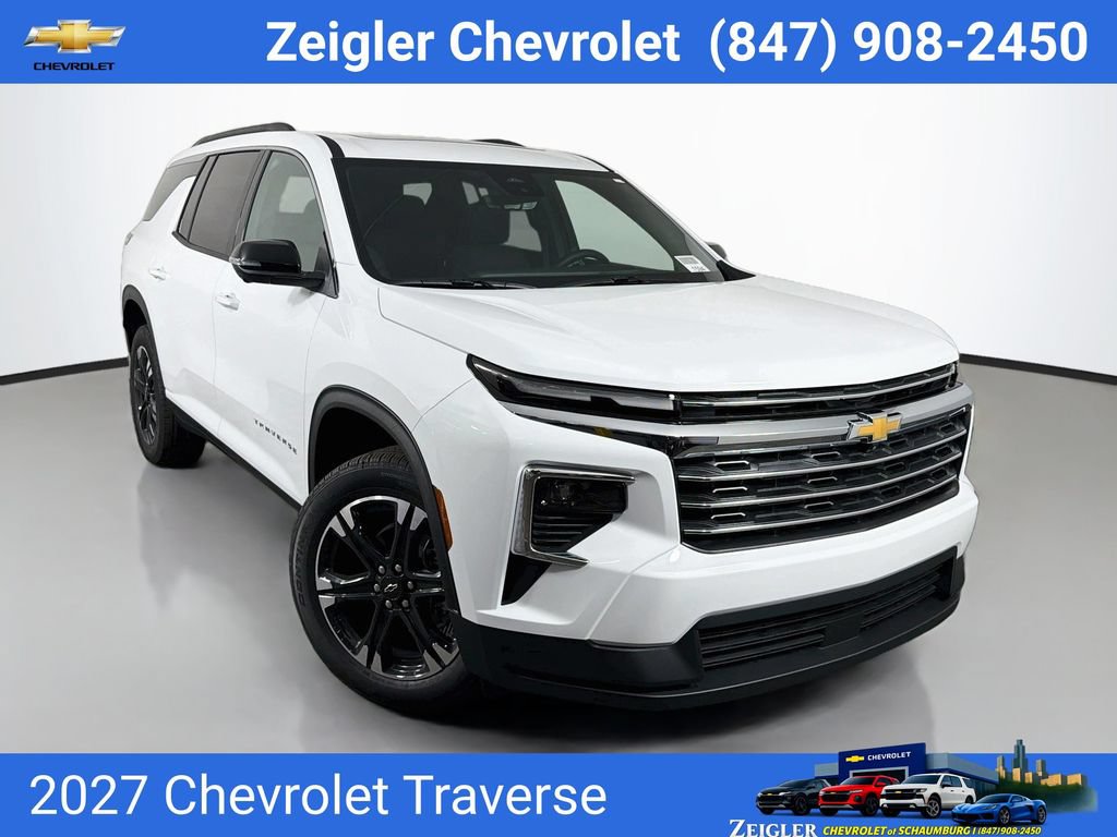 New 2027 Chevrolet Traverse LT w/ Sun and Wheel Package