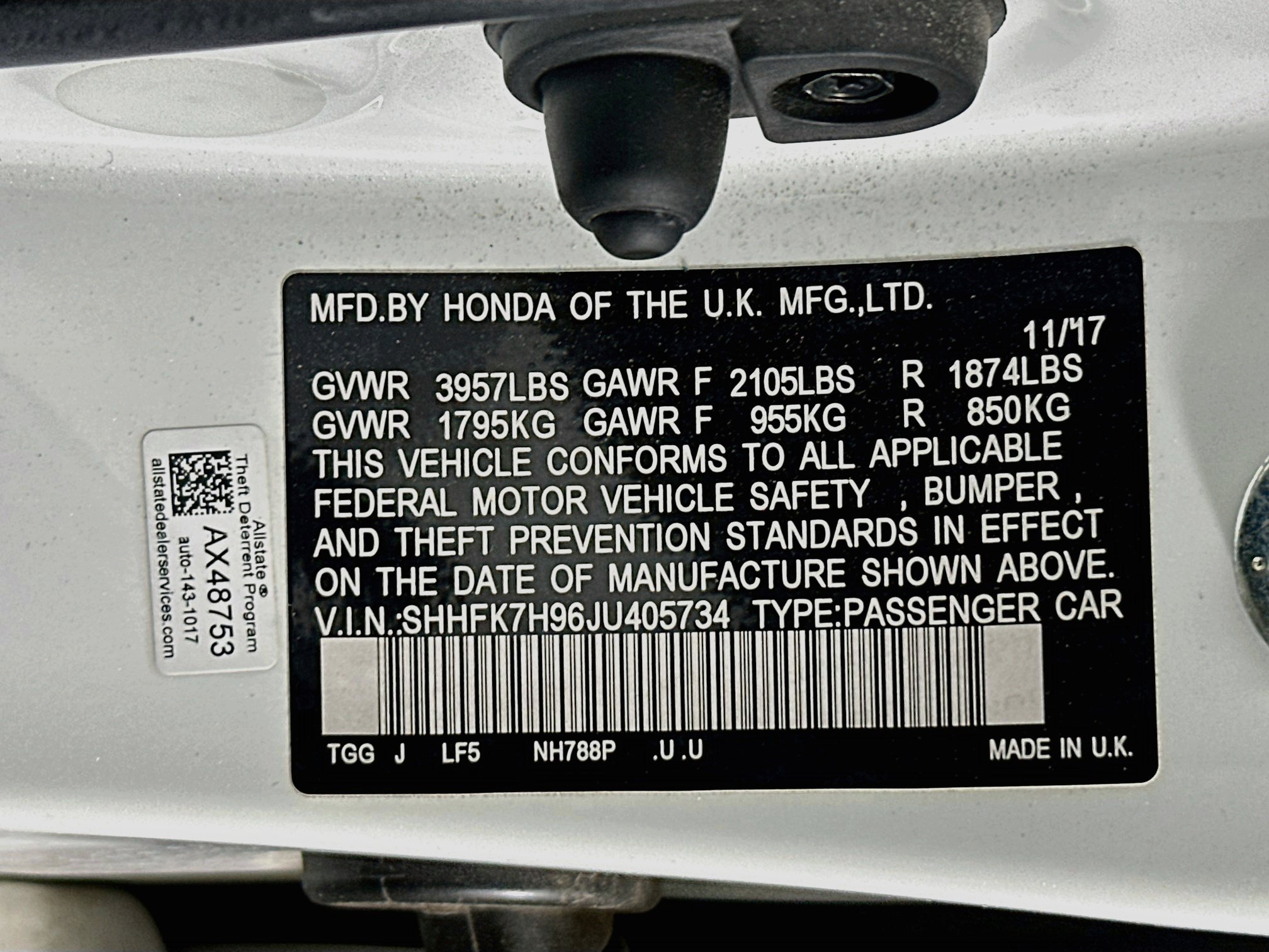 Used 2018 Honda Civic Sport Touring image 12