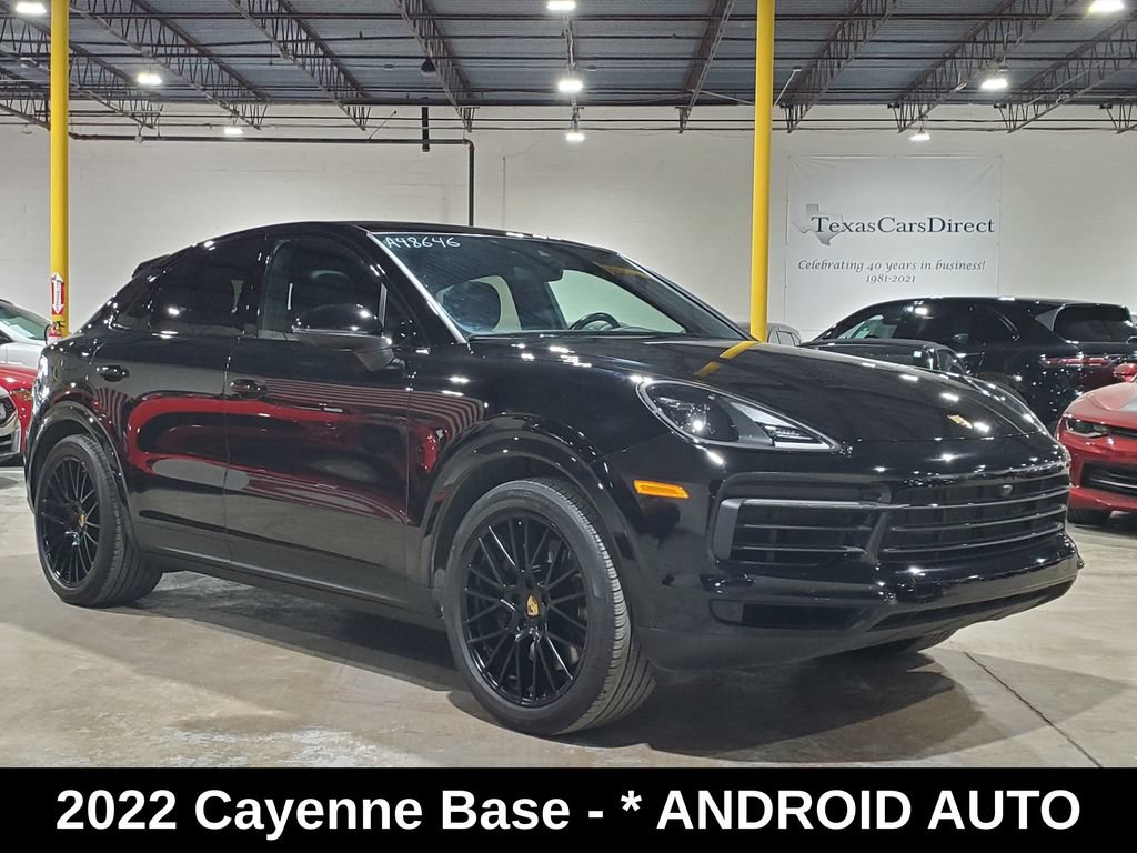 Used 2022 Porsche Cayenne Coupe AWD/4WD image 3