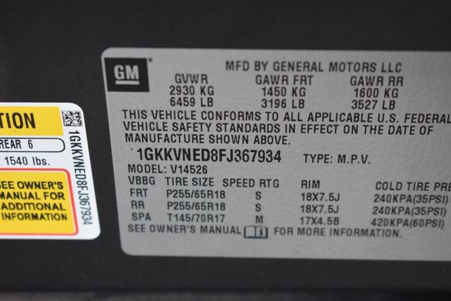 Used 2015 GMC Acadia SLE AWD/4WD image 32