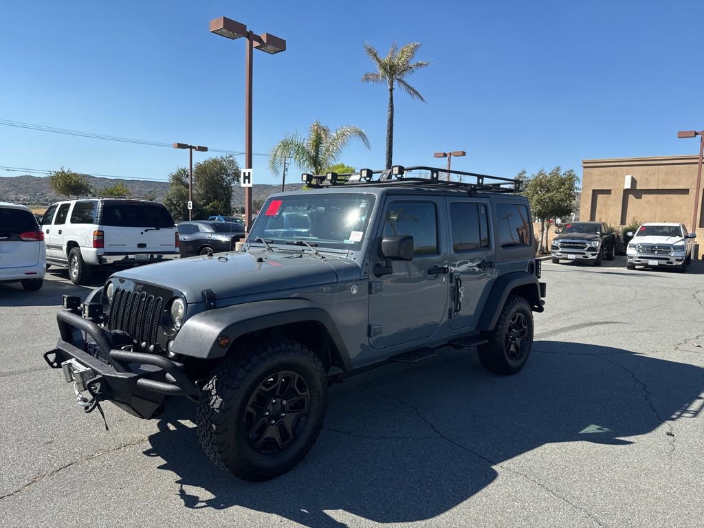 Used 2015 Jeep Wrangler Unlimited Willys image 4
