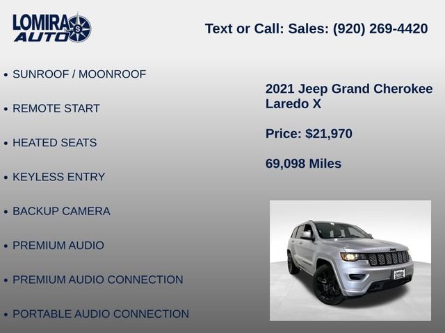 Used 2021 Jeep Grand Cherokee Altitude AWD/4WD image 27