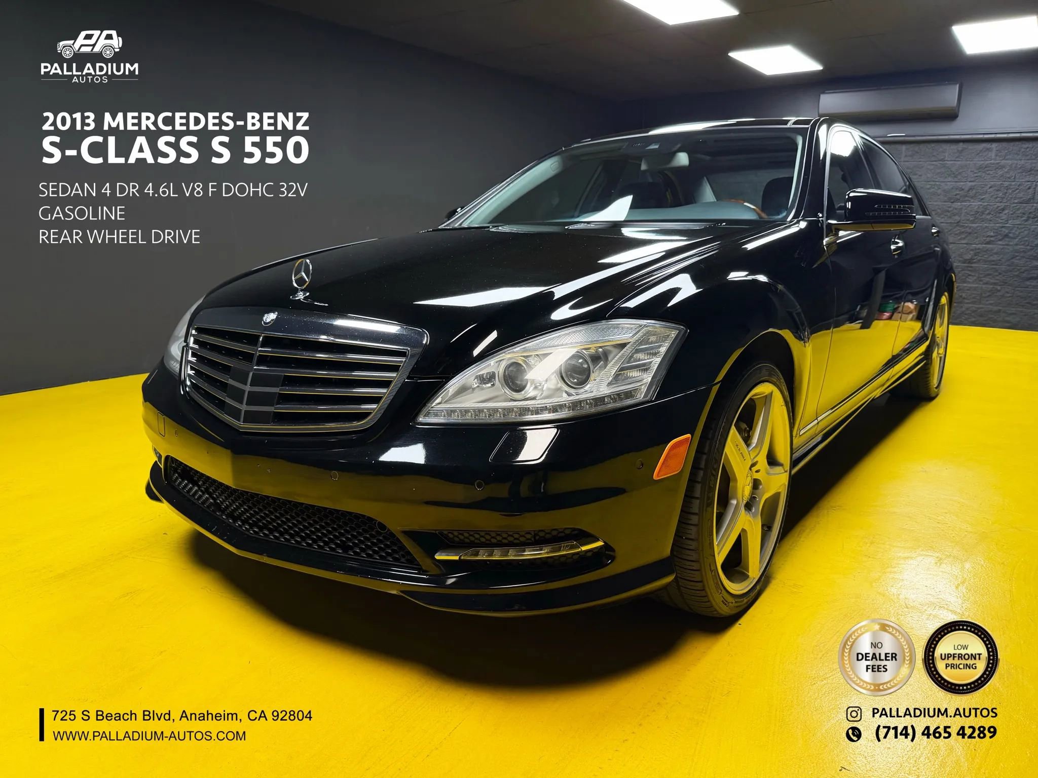 Used 2013 Mercedes-Benz S 550 w/ Sport Pkg Plus One
