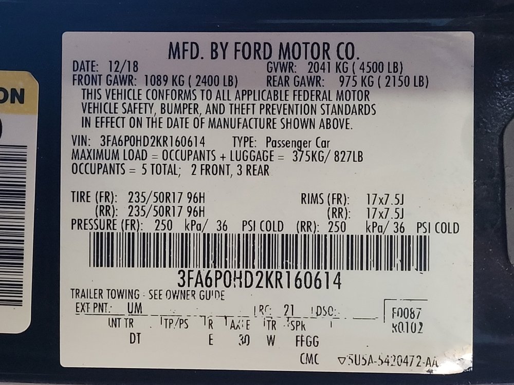 Used 2019 Ford Fusion SE FWD image 33