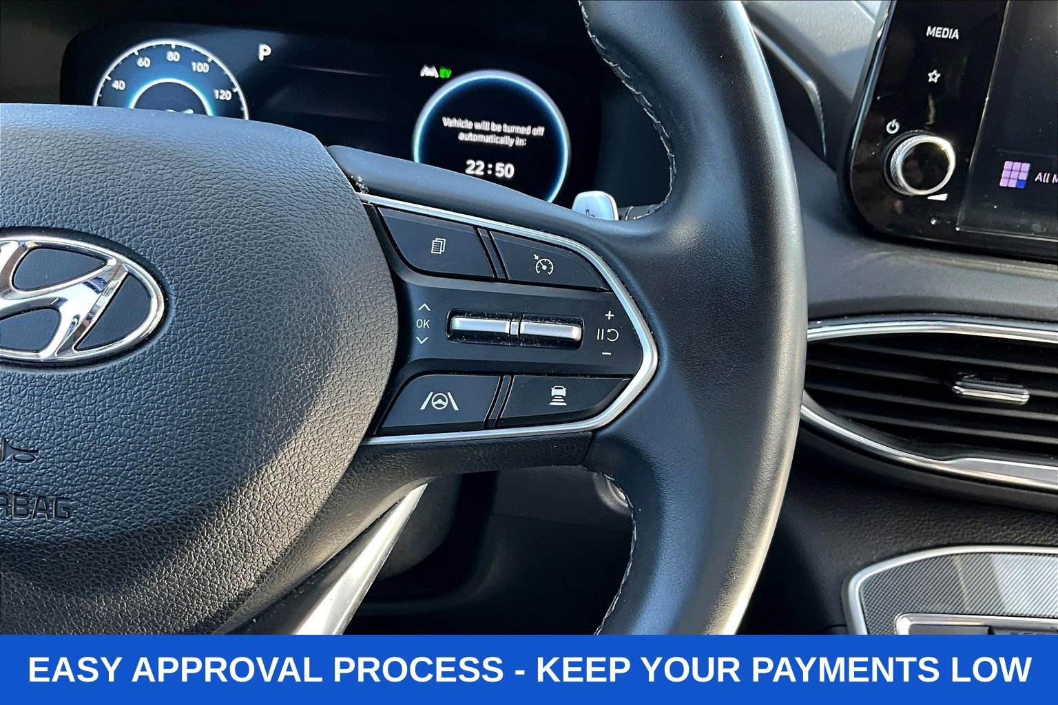 Used 2022 Hyundai Santa Fe Blue w/ Cargo Package AWD/4WD image 15