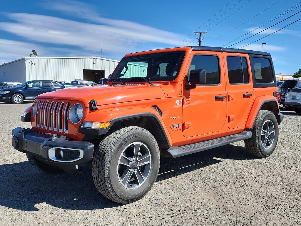 Used 2023 Jeep Wrangler Sahara AWD/4WD image 1