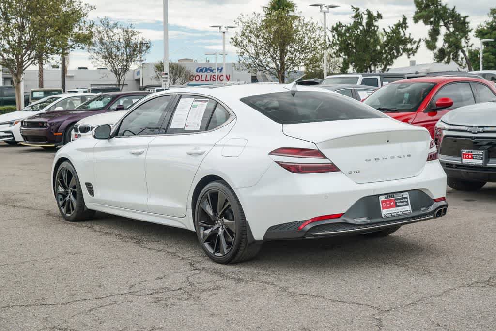 Used 2023 Genesis G70 2.0T w/ Sport Prestige Package RWD image 6