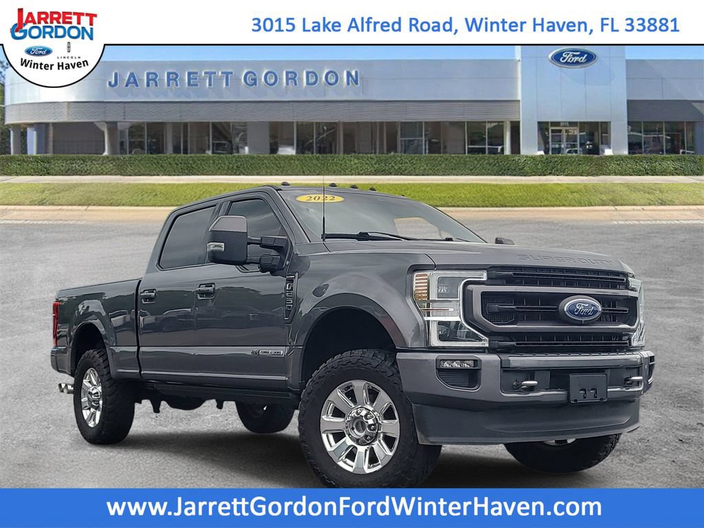 Certified 2022 Ford F250 Platinum w/ FX4 Off-Road Package AWD/4WD image 1