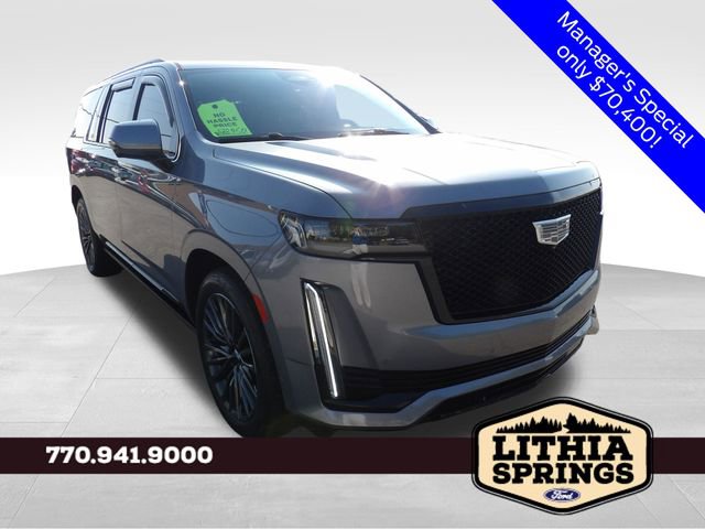 Used 2022 Cadillac Escalade ESV Sport Platinum w/ LPO, ONYX Package