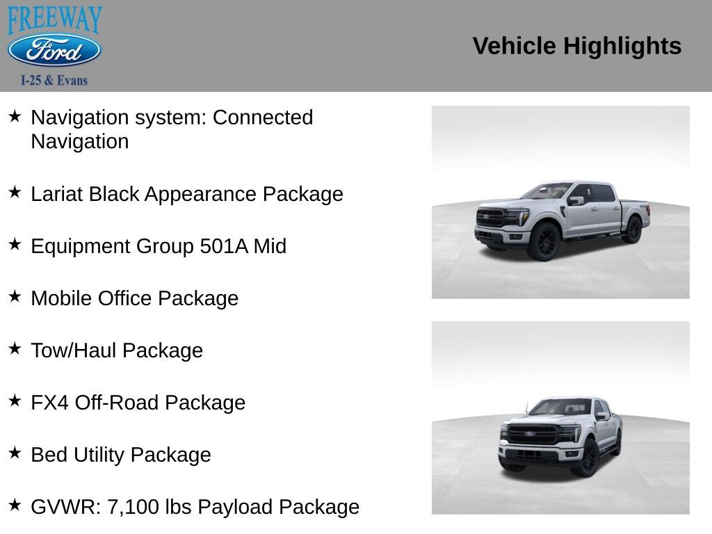 New 2025 Ford F150 Lariat image 2