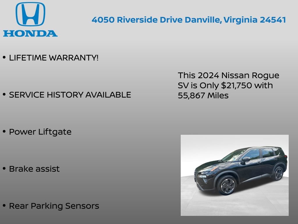 Used 2024 Nissan Rogue SV AWD/4WD image 7