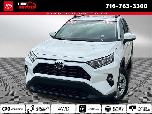 Certified 2021 Toyota RAV4 XLE image 1