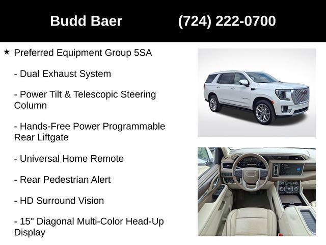 Certified 2022 GMC Yukon Denali w/ Denali Premium Package image 28