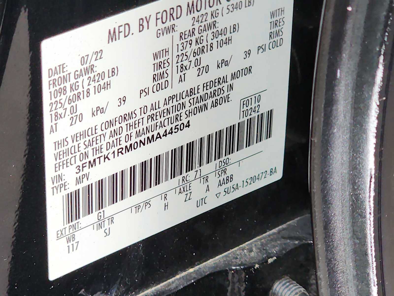 Used 2022 Ford Mustang Mach-E Select RWD image 20