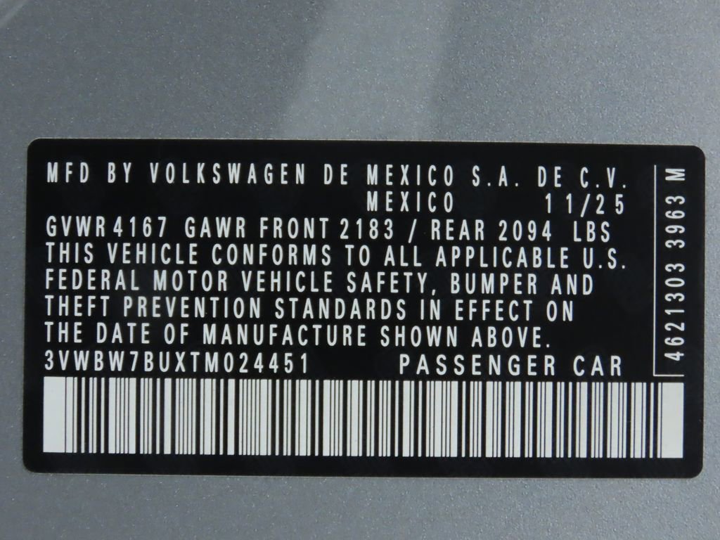 New 2026 Volkswagen Jetta Sport image 33