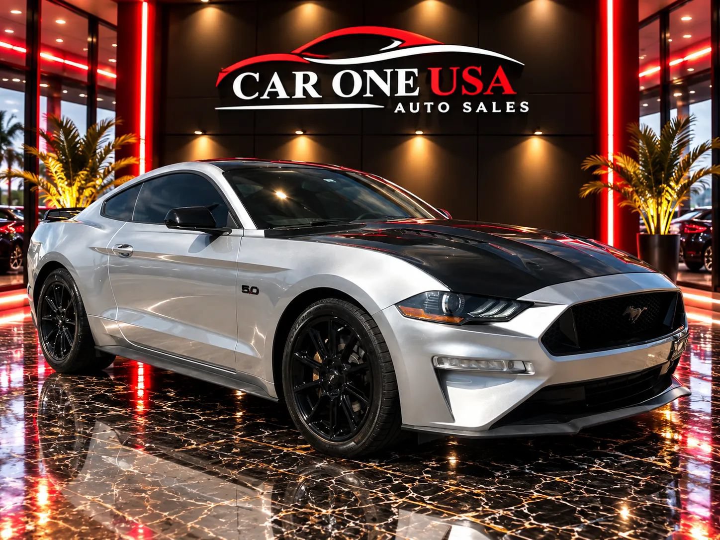 Used 2020 Ford Mustang GT w/ Black Accent Package RWD image 1