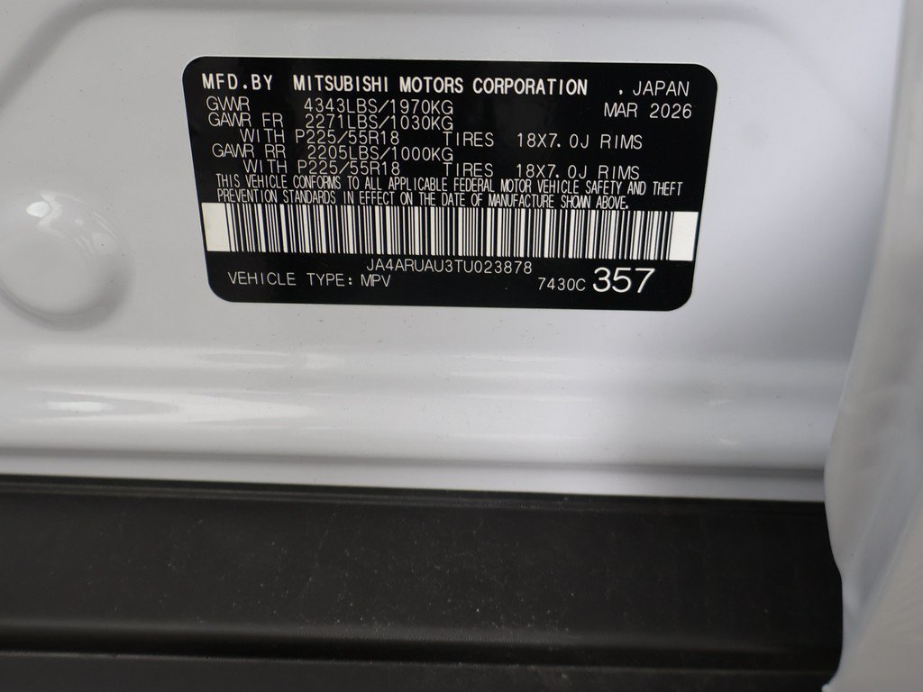 New 2026 Mitsubishi Outlander Sport LE AWD/4WD image 44
