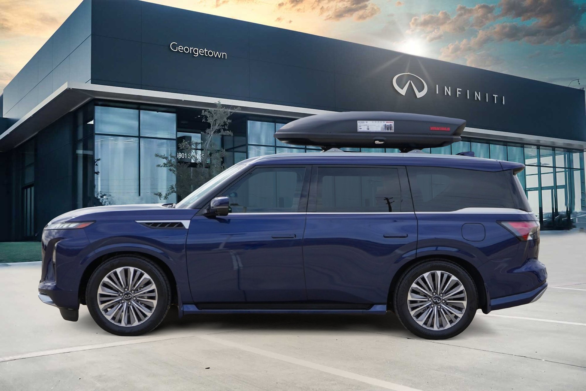 Used 2025 INFINITI QX80 Sensory w/ Exterior Package AWD/4WD image 6