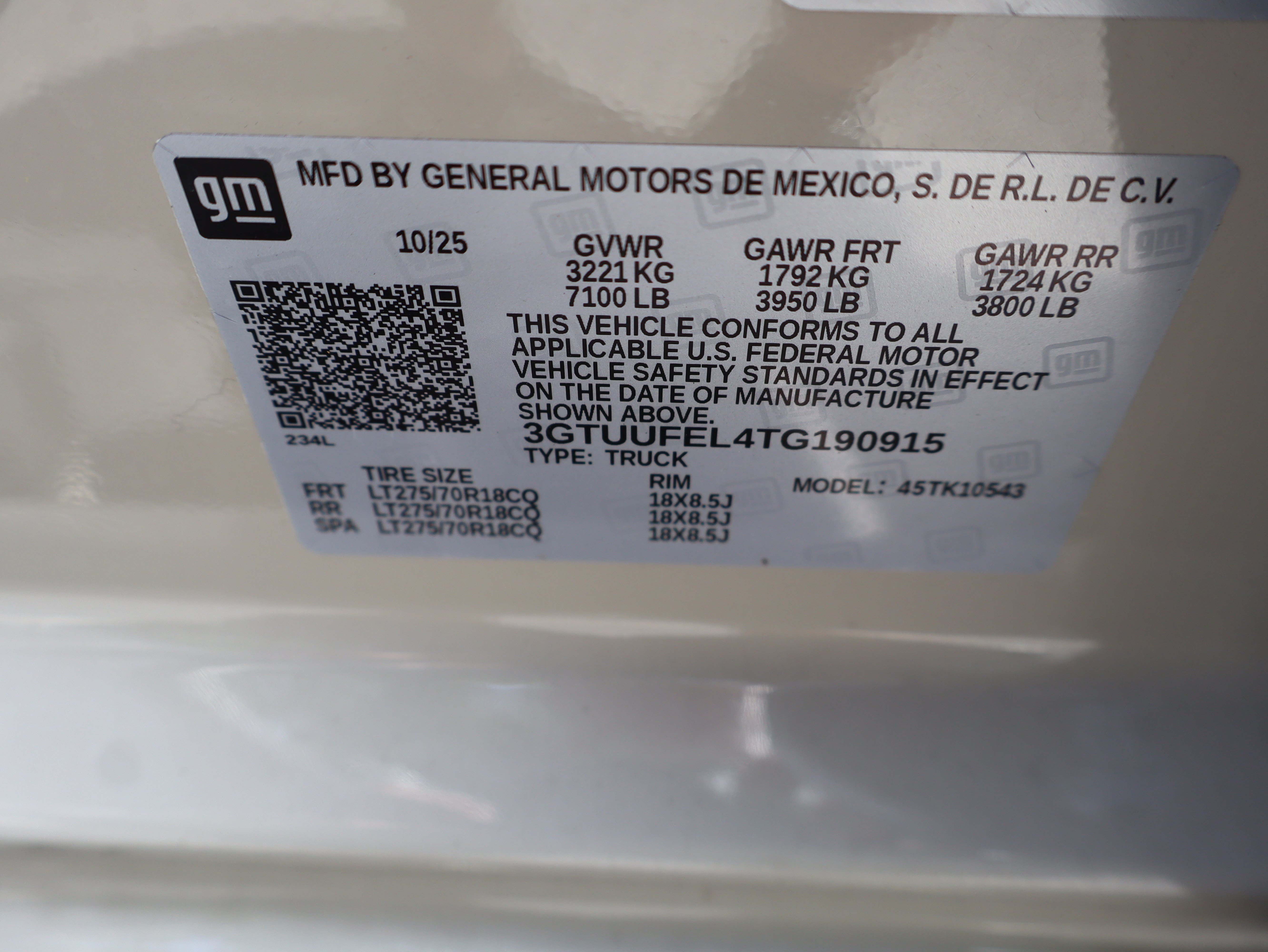 Used 2026 GMC Sierra 1500 AT4X AWD/4WD image 61