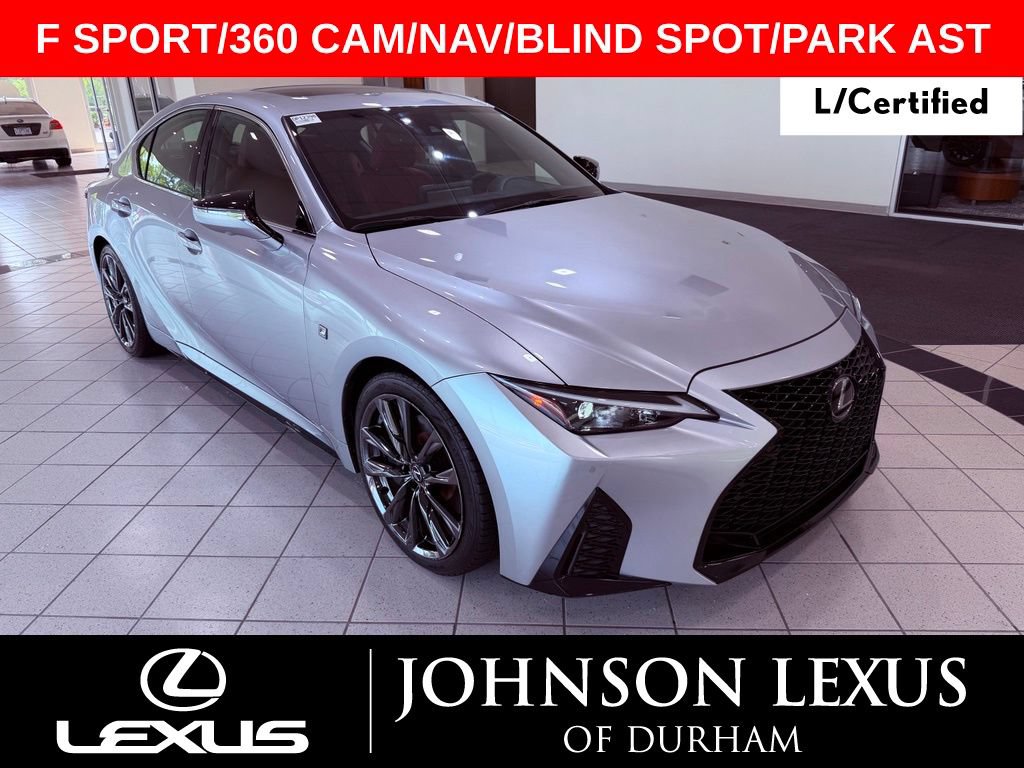 Certified 2023 Lexus IS 350 F Sport w/ Navigation Package RWD image 1