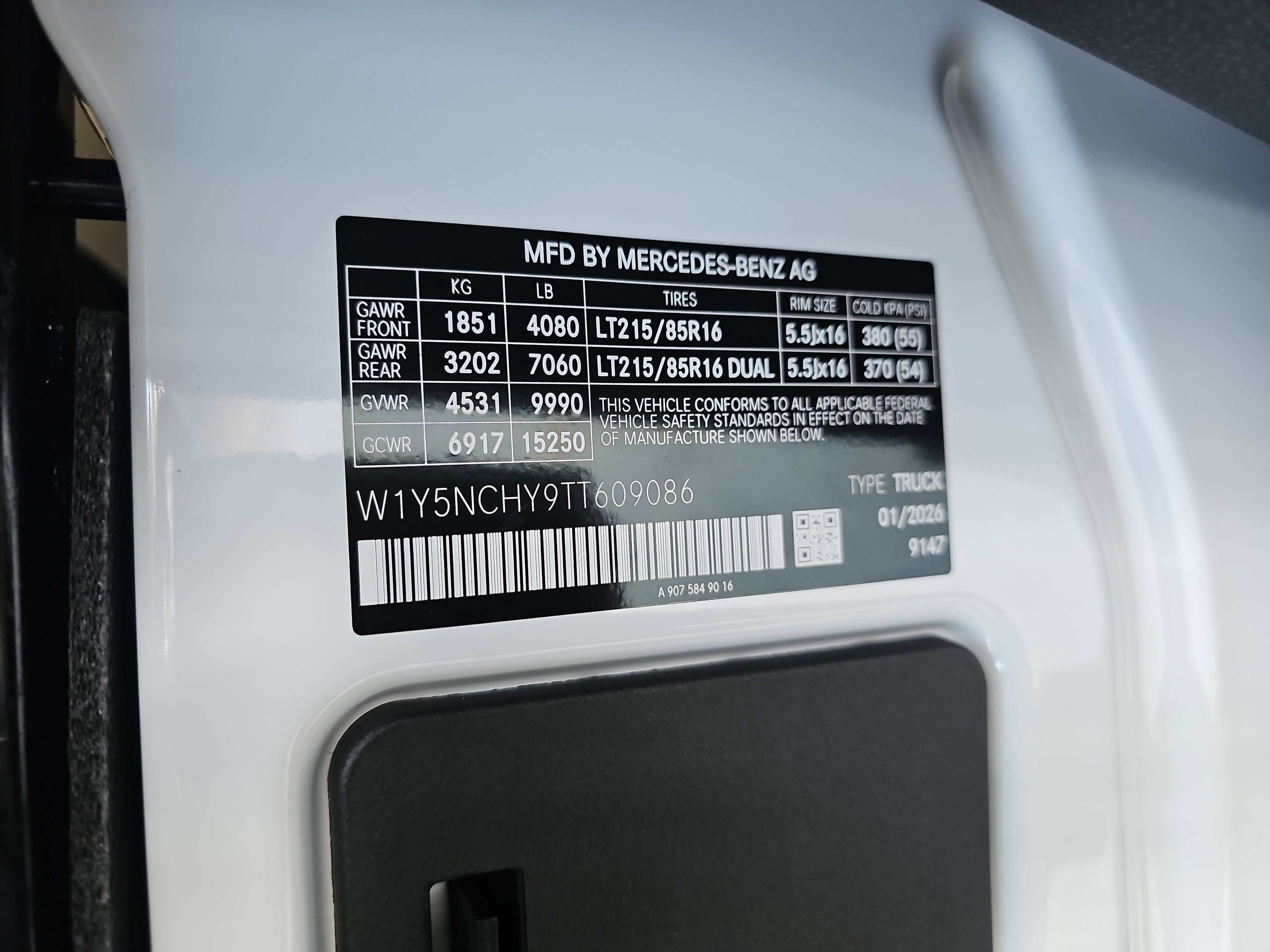 New 2026 Mercedes-Benz Sprinter 3500 image 38