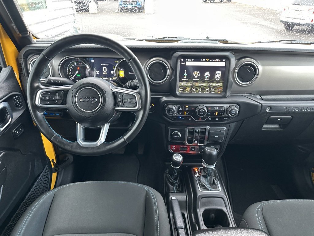 Used 2021 Jeep Wrangler Unlimited Rubicon 4xe w/ Steel Bumper Group image 19