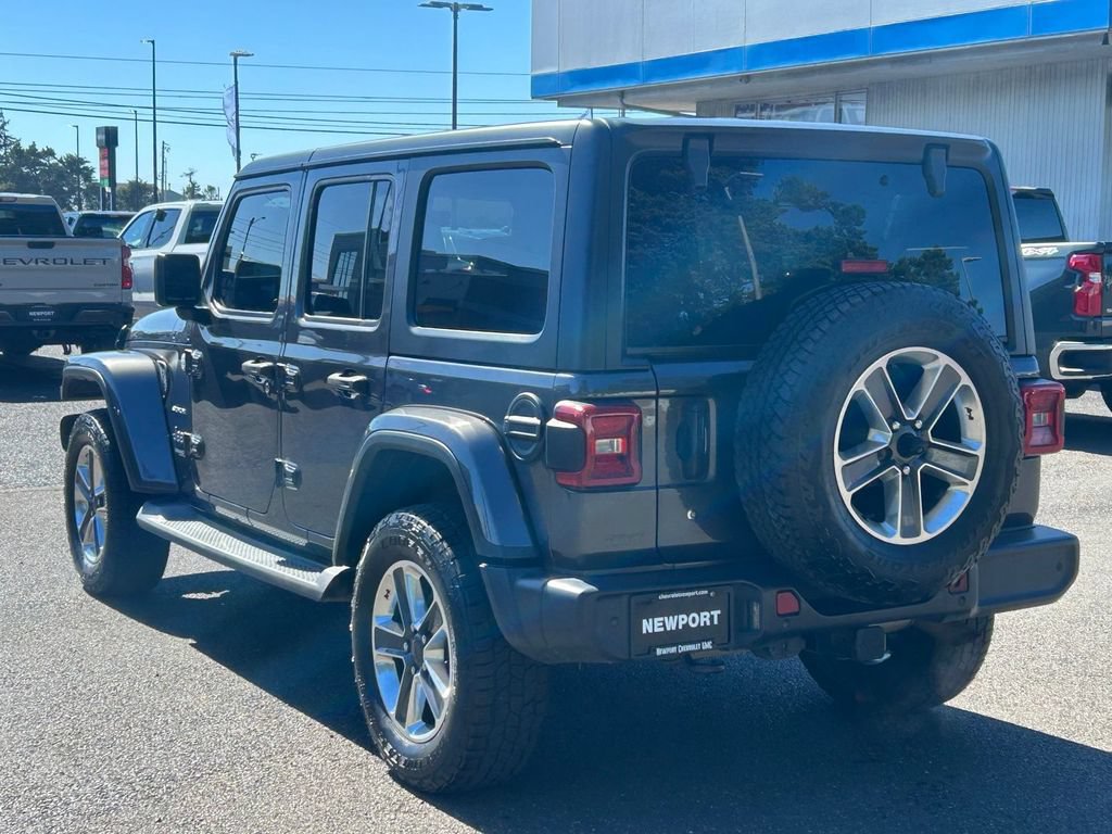 Used 2019 Jeep Wrangler Unlimited Sahara AWD/4WD image 7