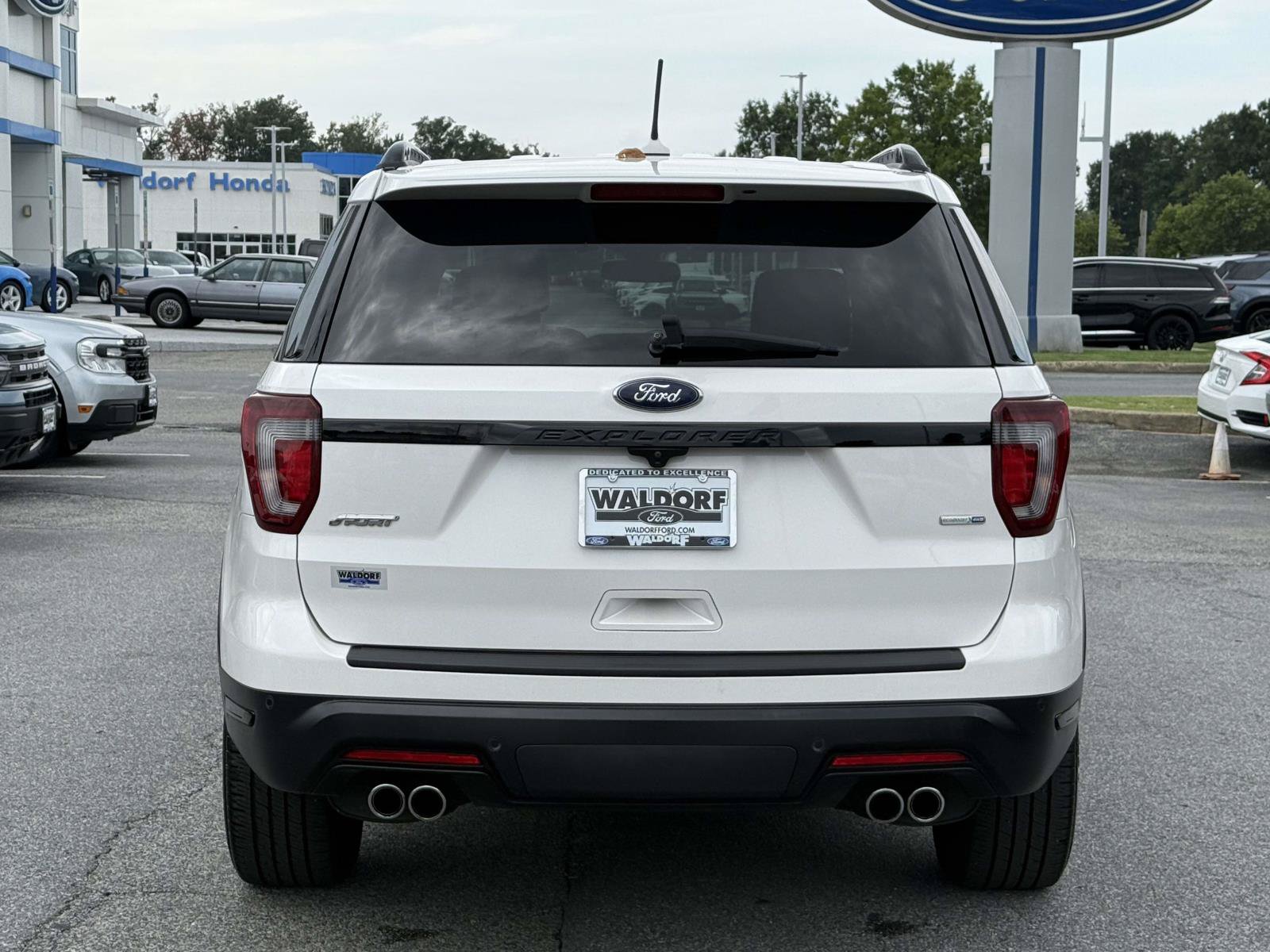Certified 2019 Ford Explorer Sport w/ Equipment Group 401A AWD/4WD image 3