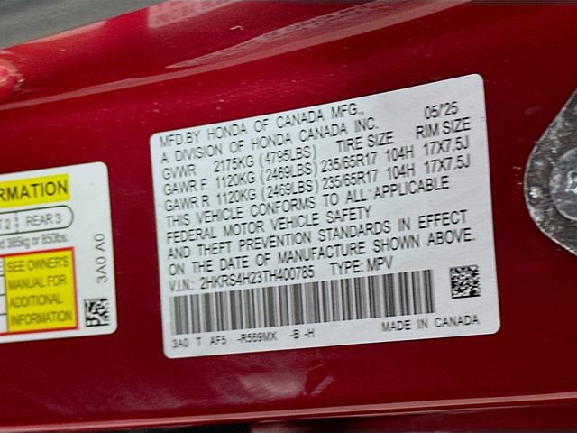 Certified 2026 Honda CR-V LX image 33