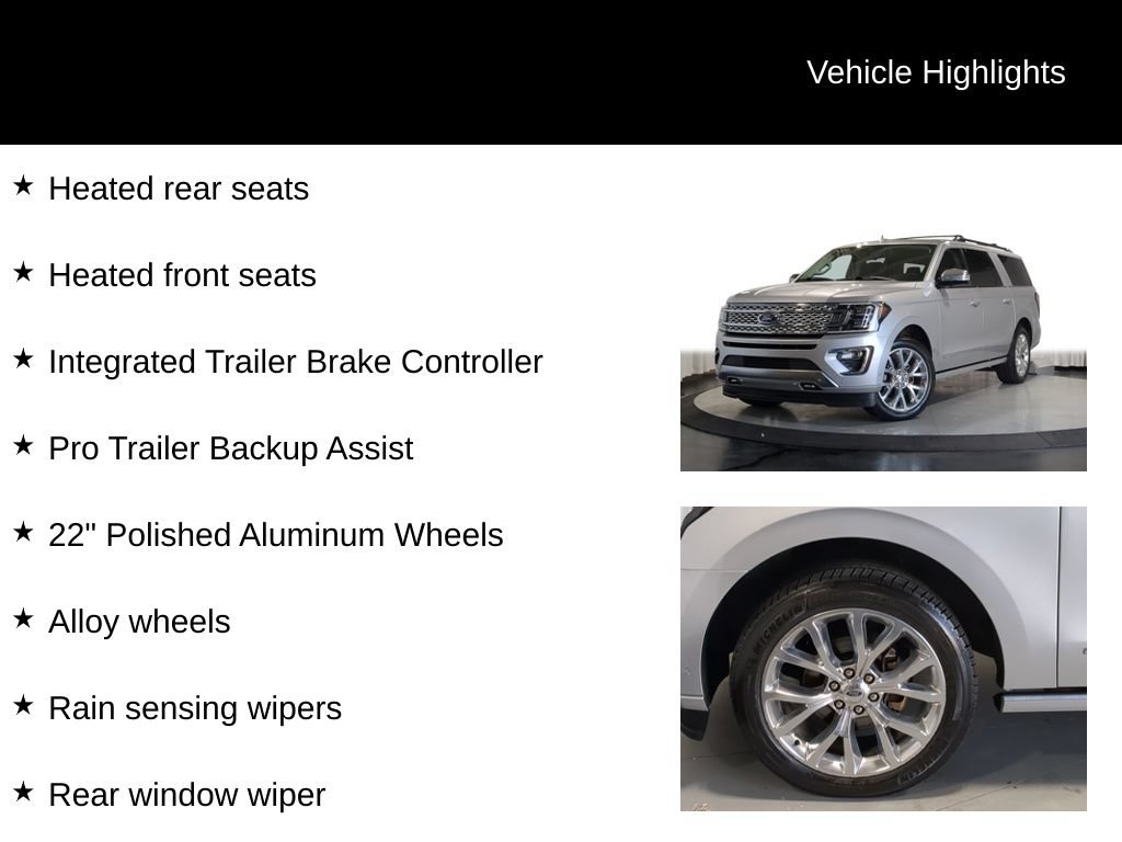 Used 2019 Ford Expedition Max Platinum AWD/4WD image 25