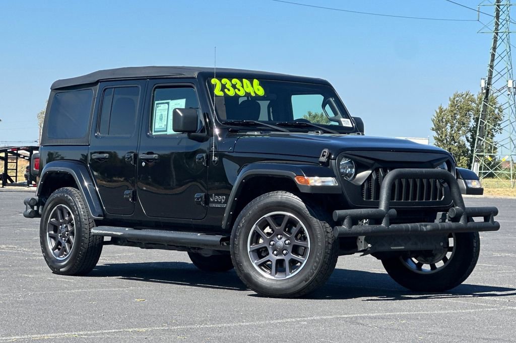 Used 2021 Jeep Wrangler Unlimited Sport image 2
