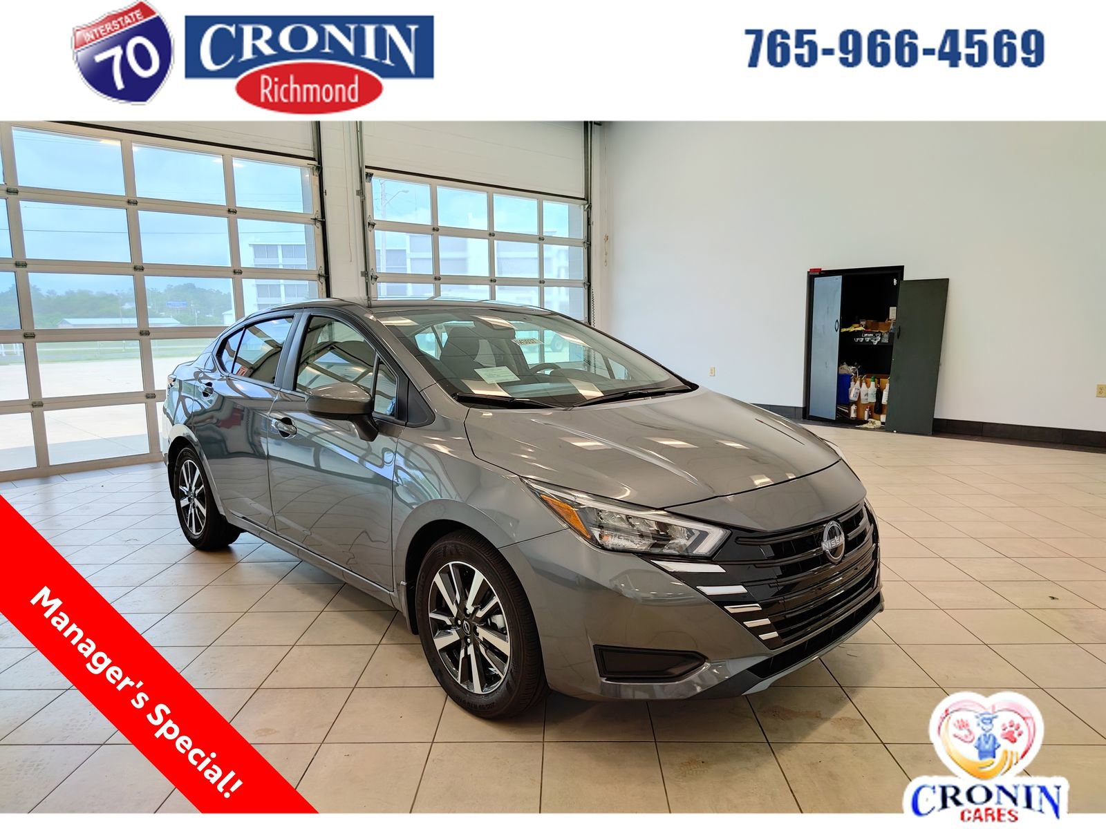 New 2025 Nissan Versa SV w/ Trunk Package