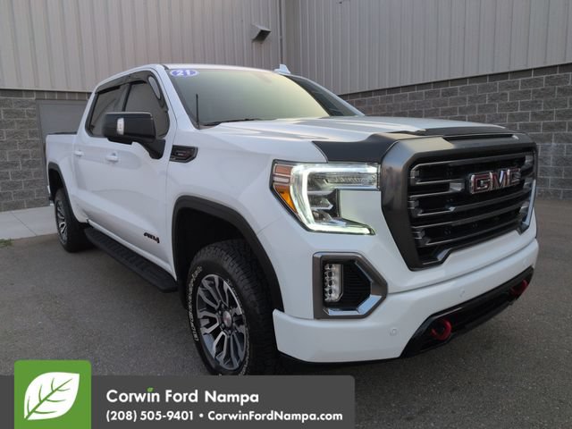 Used 2021 GMC Sierra 1500 AT4 w/ AT4 Carbonpro Edition AWD/4WD image 1