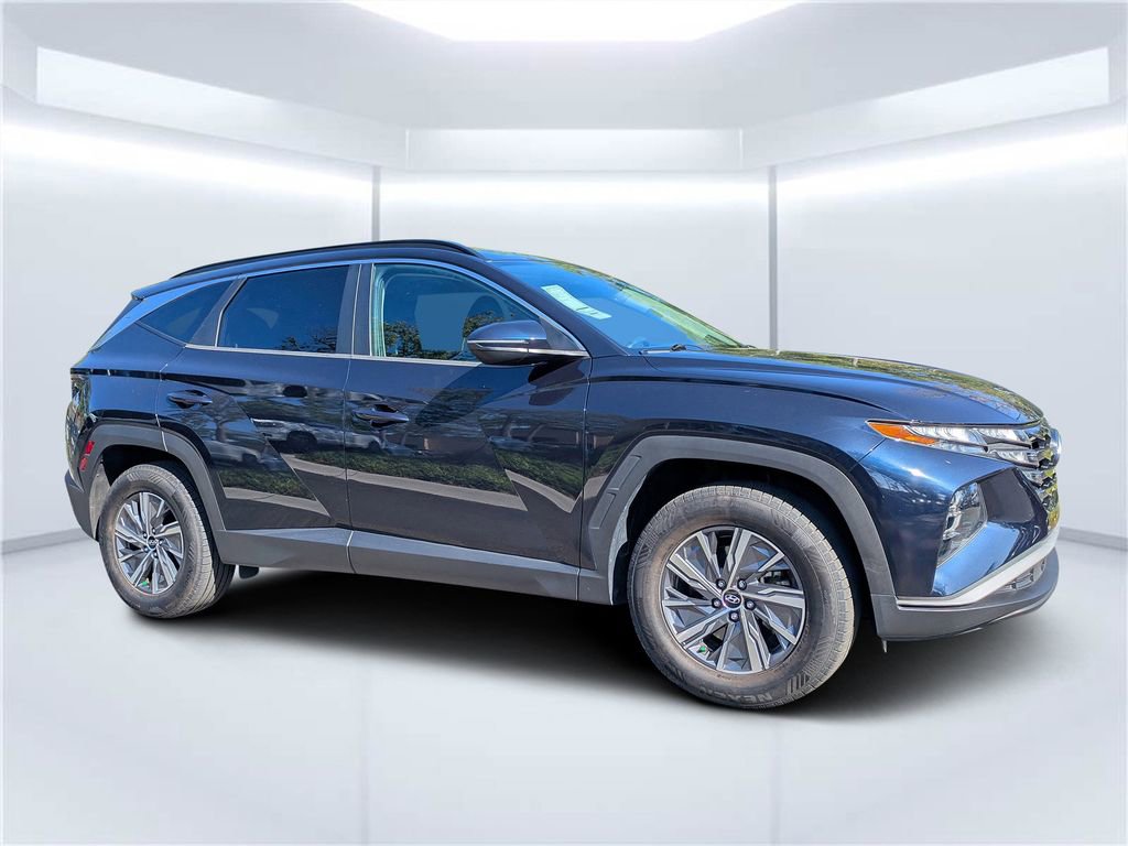 Certified 2022 Hyundai Tucson Blue