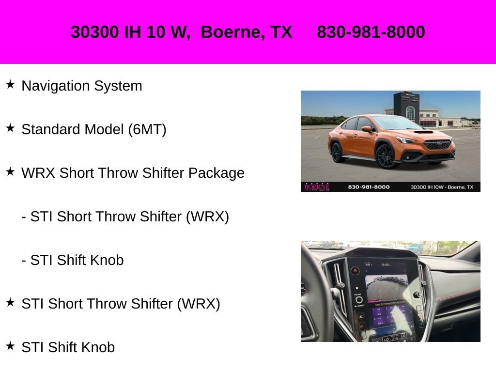 Used 2023 Subaru WRX Limited AWD/4WD image 10