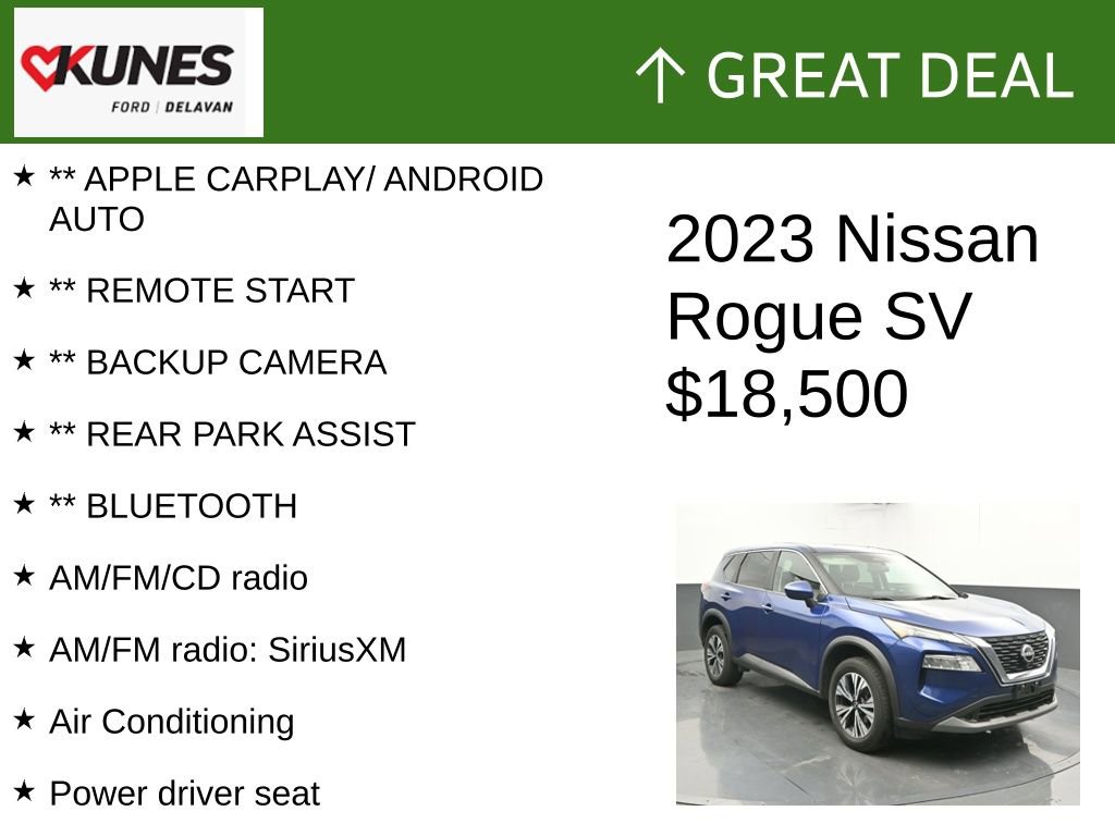 Used 2023 Nissan Rogue SV image 2