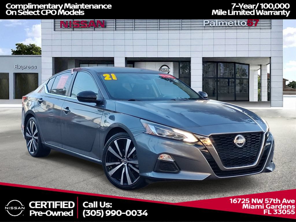 Certified 2021 Nissan Altima 2.5 SR