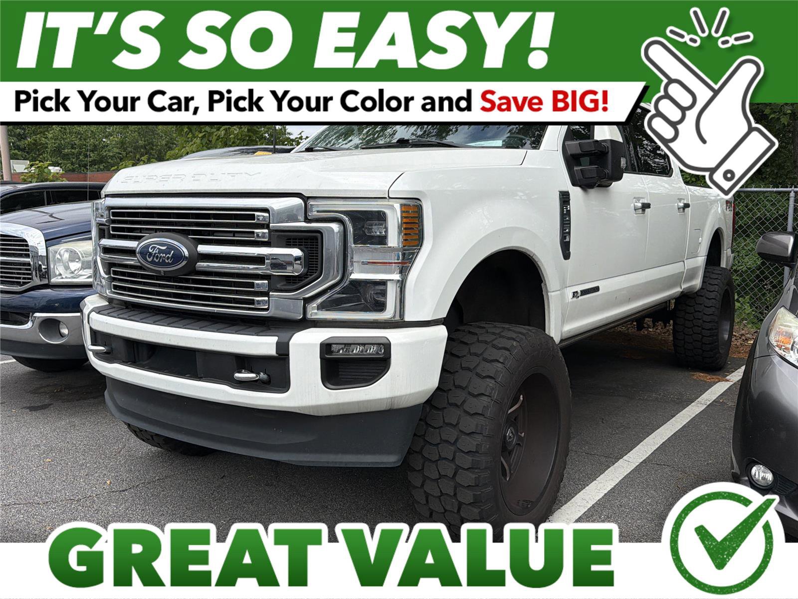 Used 2022 Ford F250 Limited w/ FX4 Off-Road Package AWD/4WD image 1