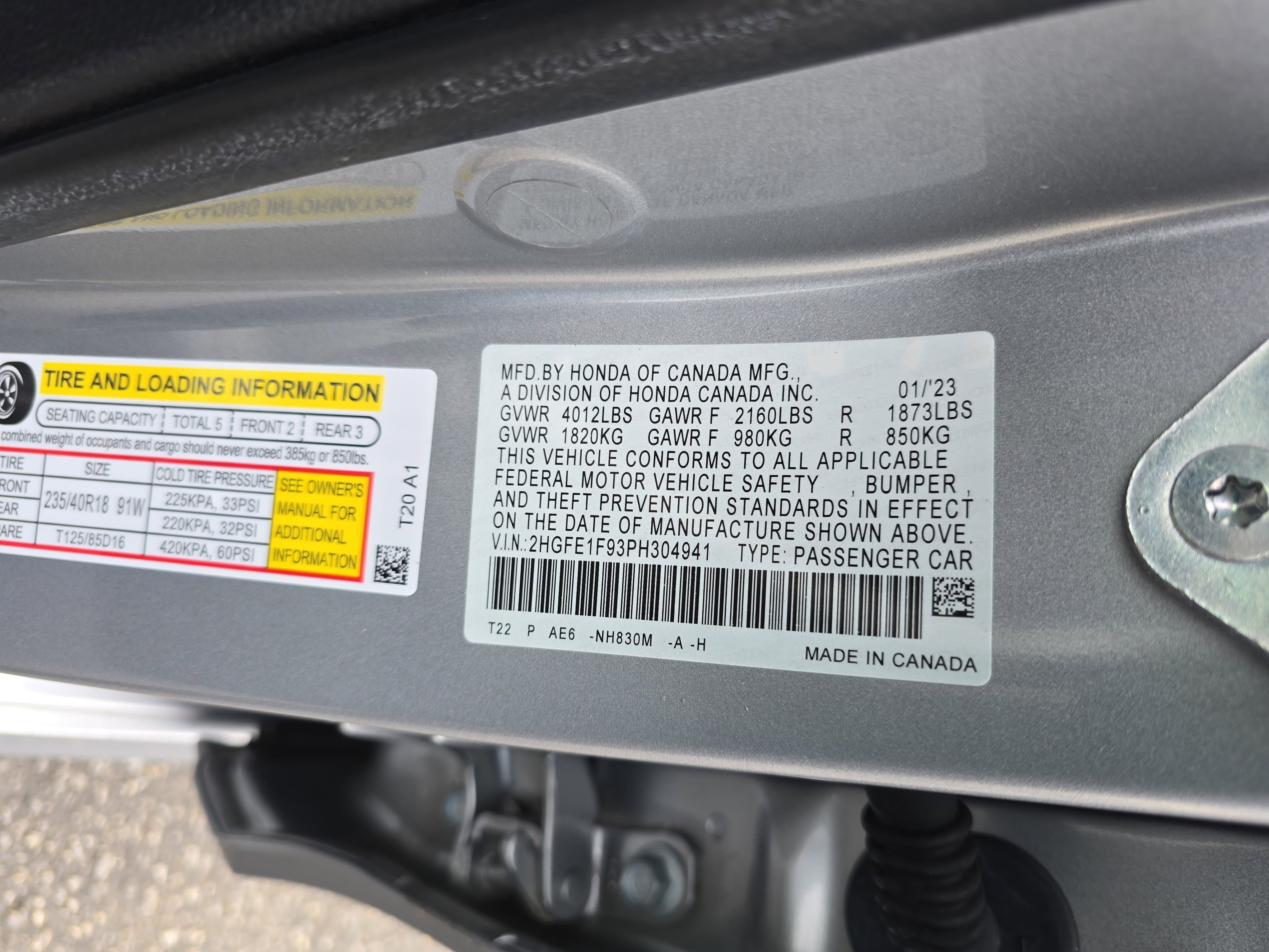 Used 2023 Honda Civic Touring image 33